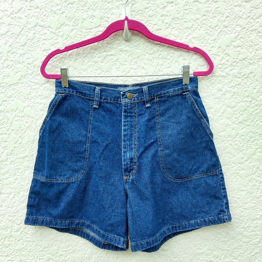 High Waisted Vintage Wrangler Denim Shorts sz 10